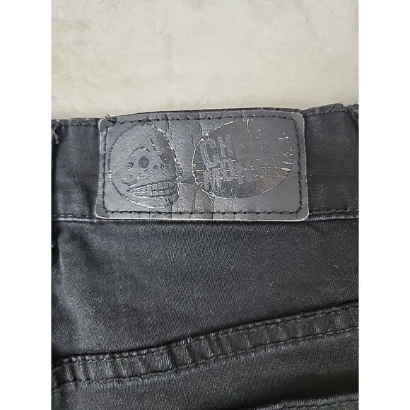 Cheap Monday Second Skin Very Stretch Ladies Skinny Black Jeans Size W 26 L 32 - Picture 9 of 14